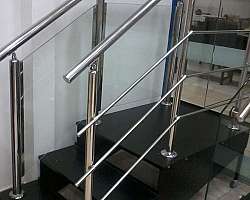 Guarda corpo de aço inox Guarda corpo de aço inox