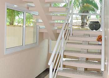 Corrimão de escada de alumínio Corrimão de escada de alumínio