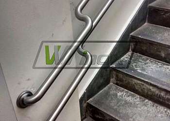 Corrimão de ferro para parede Corrimão de ferro para parede