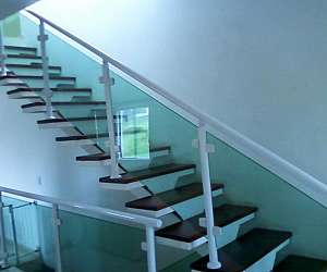 Corrimão de vidro temperado Corrimão de vidro temperado